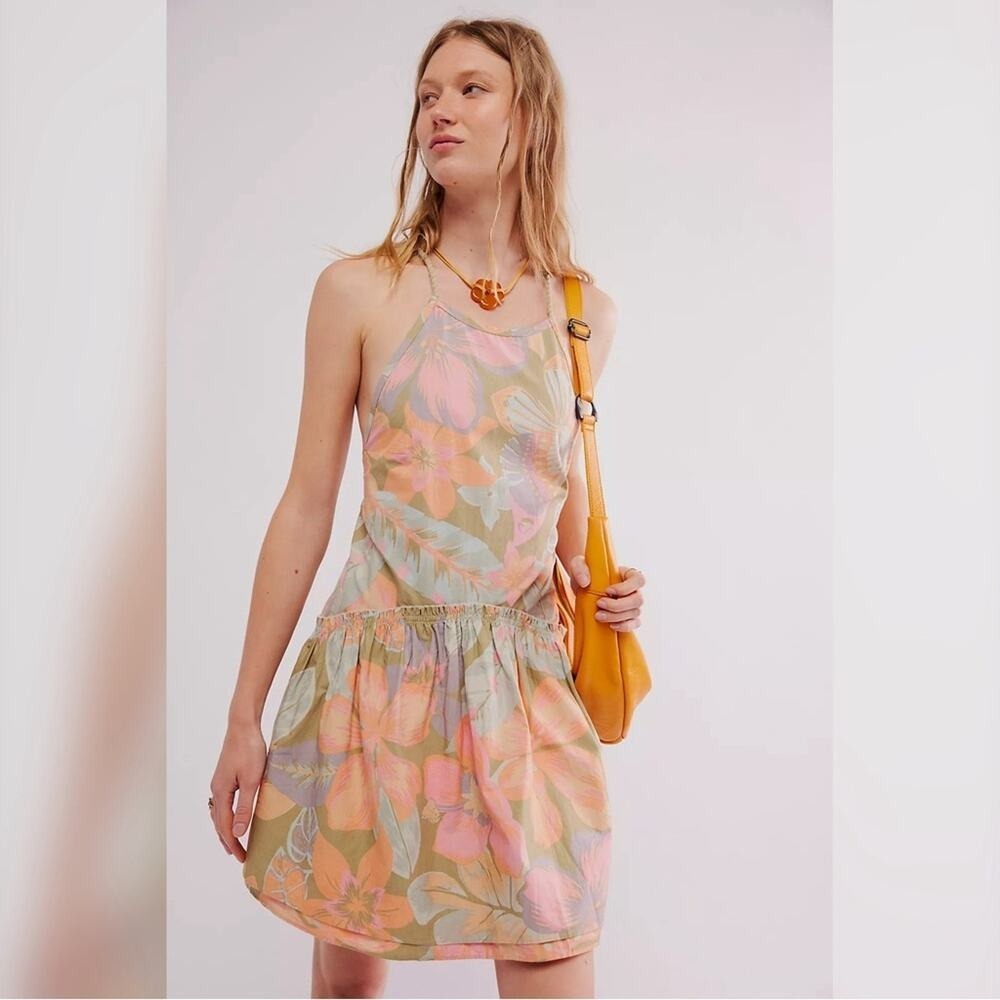 Free People Deserted Island Mini Dress XS NWOT‎ - Picture 4 of 8